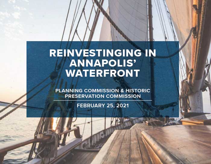 REINVESTINGING IN ANNAPOLIS' WATERFRONT